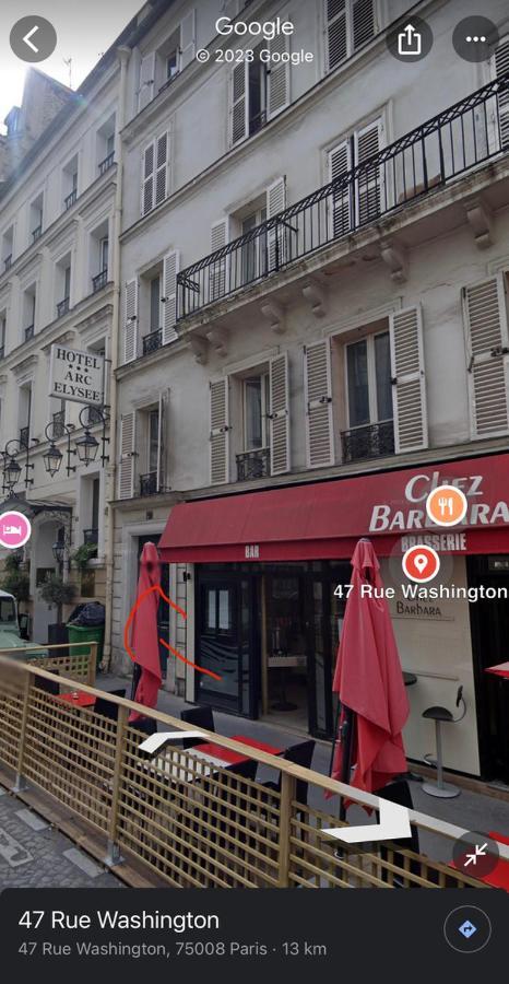 Champs Elysees Apartment 1C Paris Exterior photo